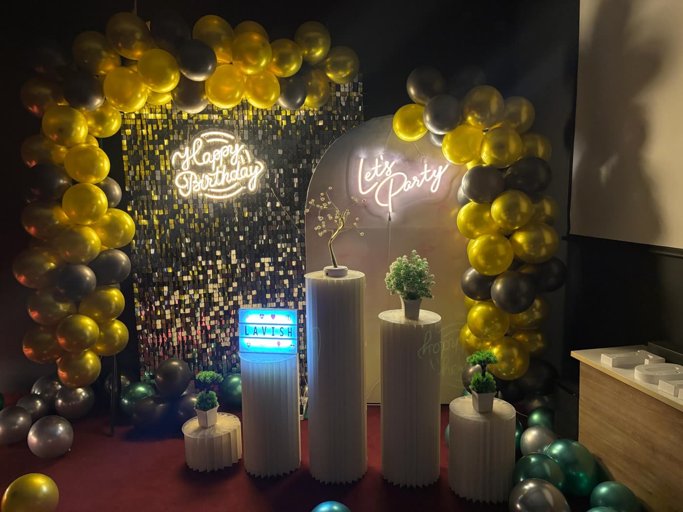 Gold decoration